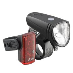 Axa Světlo Greenline 25 Usb Set Přední + Zadní