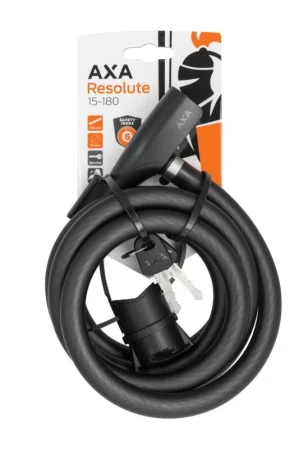 Axa Zámek Resolute 180/15 Černá