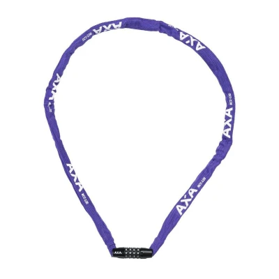 AXA zámek Rigid Chain RCC 120 fialová AXA zámek Rigid Chain RCC 120 fialová