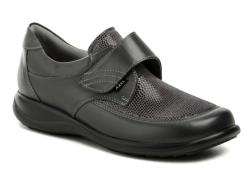 Axel AXCW010 šedé dámské polobotky šíře H Axel AXCW010 šedé dámské polobotky šíře H