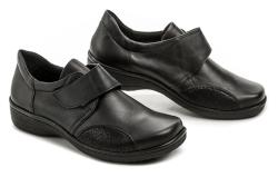 Axel AXCW032 černé dámské polobotky šíře H