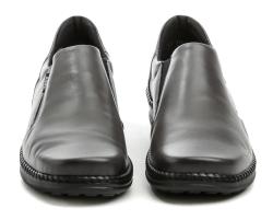Axel AXCW065 šedé dámské polobotky boty šíře H