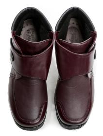 Axel AXCW165 vínové dámské boty šíře H