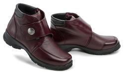 Axel AXCW165 vínové dámské boty šíře H