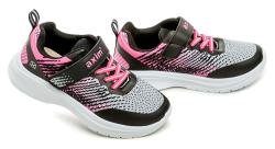 Axim 2A25085R šedo růžové dětské tenisky