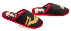 Axim 4P24076 čierno červené detské papuče