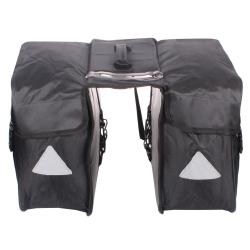 B-SOUL Double dvojbrašna na nosič černá