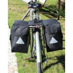 B-SOUL Double dvojbrašna na nosič černá