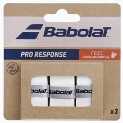 Babolat Pro Response X3 overgrip omotávka tl. 0,45 mm bílá Babolat Pro Response X3 overgrip omotávka tl. 0,45 mm bílá