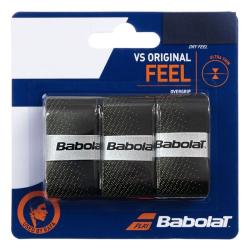 Babolat VS Original overgrip omotávka tl. 0,4 mm černá-žlutá Babolat VS Original overgrip omotávka tl. 0,4 mm černá-žlutá