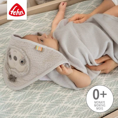 Baby Fehn Ručník s kapucí lenochod Lazy