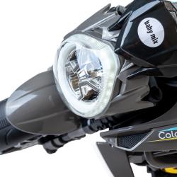 Baby Mix Dětská elektrická motorka Calabre černá