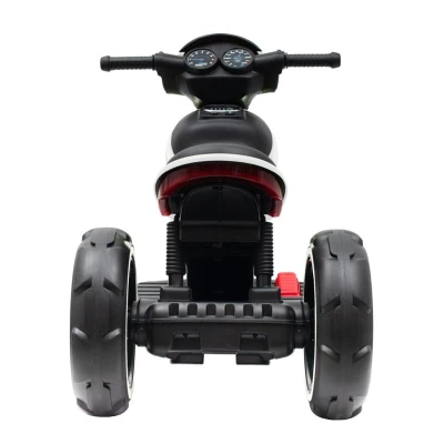 BABY MIX Dětská elektrická motorka POLICE bílá