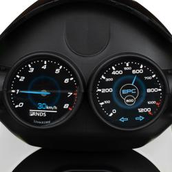 BABY MIX Dětská elektrická motorka POLICE bílá
