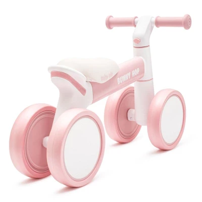 Baby Mix Dětské odrážedlo Bunny Hop Ultralight růžové
