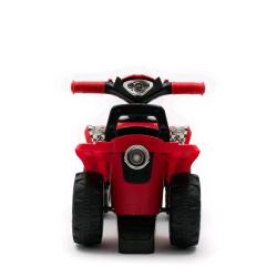 BABY MIX Dětské odrážedlo se zvukem Čtyřkolka růžová