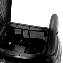 BABY MIX Dětské odrážedlo se zvukem RACER černé
