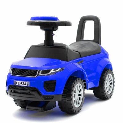 BABY MIX Dětské odrážedlo SUV modré POUZE Modrá (VÝPRODEJ)