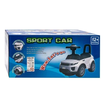 BABY MIX Dětské odrážedlo SUV modré POUZE Modrá (VÝPRODEJ)