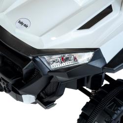 Baby Mix Elektrické autíčko Buggy Space bílá