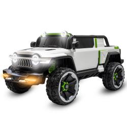 Baby Mix Elektrické autíčko Flexible bílé Baby Mix Elektrické autíčko Flexible bílé