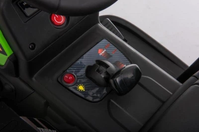 Baby Mix Elektrický traktor Erick s dálkovým ovladačem zelený