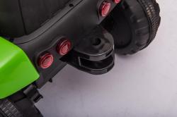 Baby Mix Elektrický traktor Erick s dálkovým ovladačem zelený