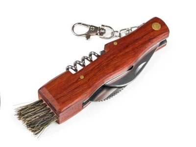 BANQUET Nůž na houby AKCENT 7cm, se štětečkem, dřev.rukojeť BANQUET Nůž na houby AKCENT 7cm, se štětečkem, dřev.rukojeť