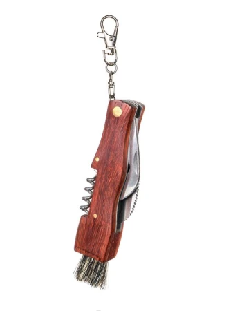 BANQUET Nůž na houby AKCENT 7cm, se štětečkem, dřev.rukojeť