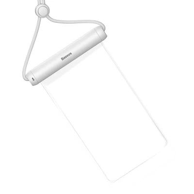 Baseus Cylinder Slide-cover bílé vodotěsné pouzdro na telefon