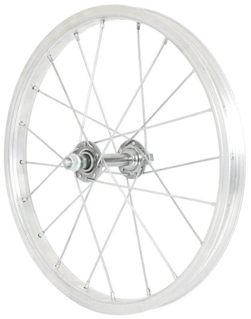 Basic Zapletené kolo 16" přední Zinek ocelový náboj Basic Zapletené kolo 16" přední Zinek ocelový náboj