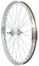 Basic Zapletené kolo 2 1/4-19 Fe na káru chrom Basic Zapletené kolo 2 1/4-19 Fe na káru chrom