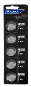 Force Baterie mincové CR1616 / 3V 1 x 5 ks Force Baterie mincové CR1616 / 3V 1 x 5 ks