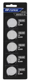 Force Baterie mincové CR2450 / 3V 1 x 5 ks Force Baterie mincové CR2450 / 3V 1 x 5 ks