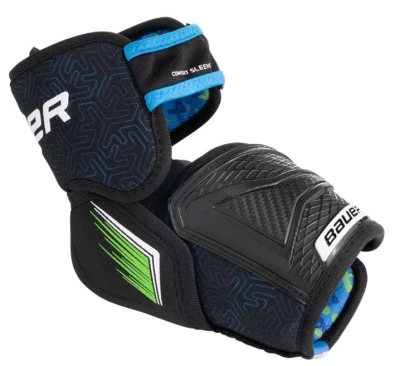 Bauer X S24 JR juniorské lokty POUZE Junior, S (VÝPRODEJ)