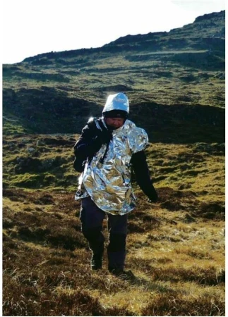 BCB Adventure nouzové termopončo Emergency Foil Poncho