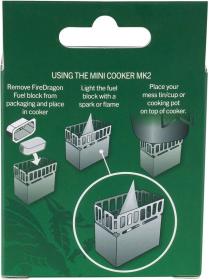 BCB Adventure skládací vařič Fire Dragon Mini Cooker MKII