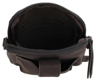 Beagles Lourenza 24998 tmavě hnědá crossbody kabelka