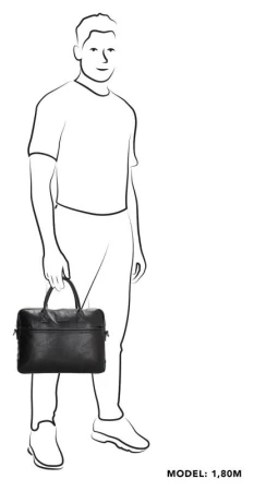 Beagles Murcia Business Bag černá taška na notebook