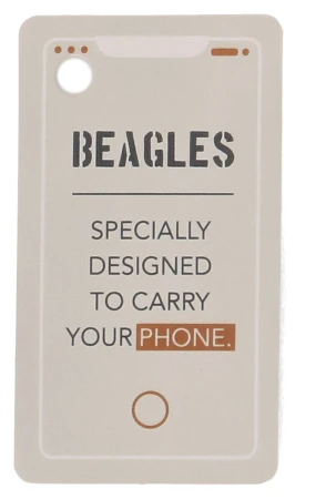 Beagles Rebelle 18902 šedá crossbody kabelka