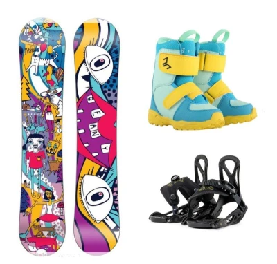 Beany Bark snowboard + Beany Kido vázání + Beany Joker boty Beany Bark snowboard + Beany Kido vázání + Beany Joker boty