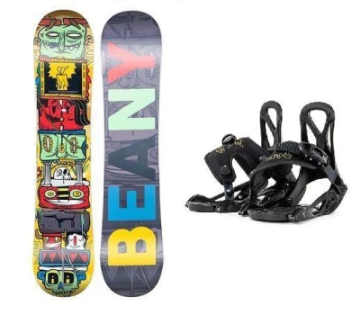 Beany Coco dětský snowboard + Beany Kido vázání Beany Coco dětský snowboard + Beany Kido vázání