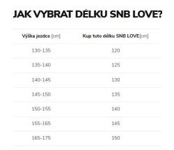 Beany LOVE dívčí snowboard + Beany Junior vázání + Beany Avenger BS boty