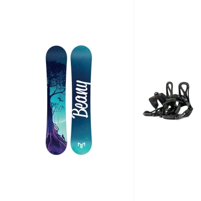Beany Swing dětský/juniorský snowboard + Beany Kido vázání