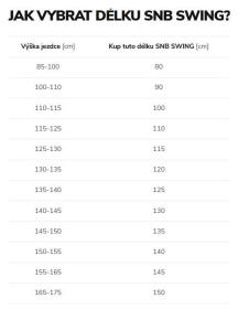 Beany Swing dětský/juniorský snowboard POUZE 110 cm (VÝPRODEJ)