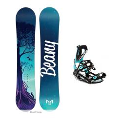 Beany Swing dětský/juniorský snowboard + Raven Fastec FT360 black/mint vázání Beany Swing dětský/juniorský snowboard + Raven Fastec FT360 black/mint vázání