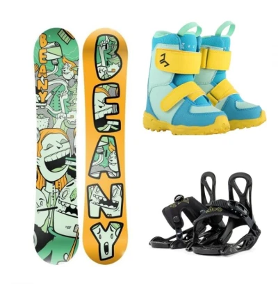 Beany TOOTHIE dětský snowboard + Beany Kido vázání + Beany Joker boty Beany TOOTHIE dětský snowboard + Beany Kido vázání + Beany Joker boty