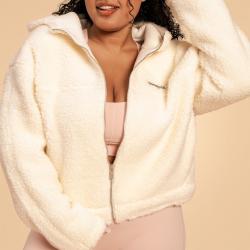 BeastPink Dámská bunda Hoodie Bliss Ivory