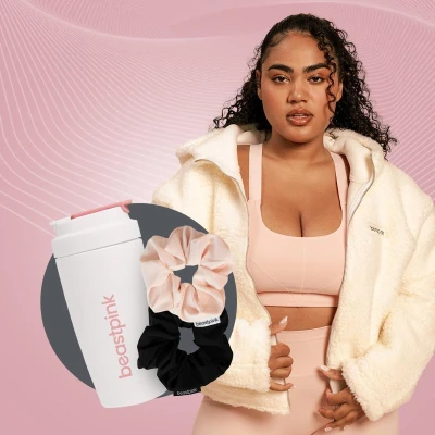 BeastPink Dámská bunda Hoodie Bliss Ivory