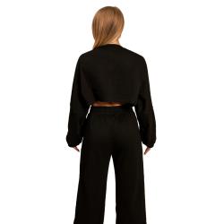 BeastPink Dámská mikina Cropped Bliss Black